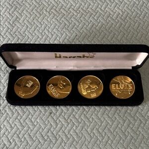 Harrah's Elvis Gold Coins Set